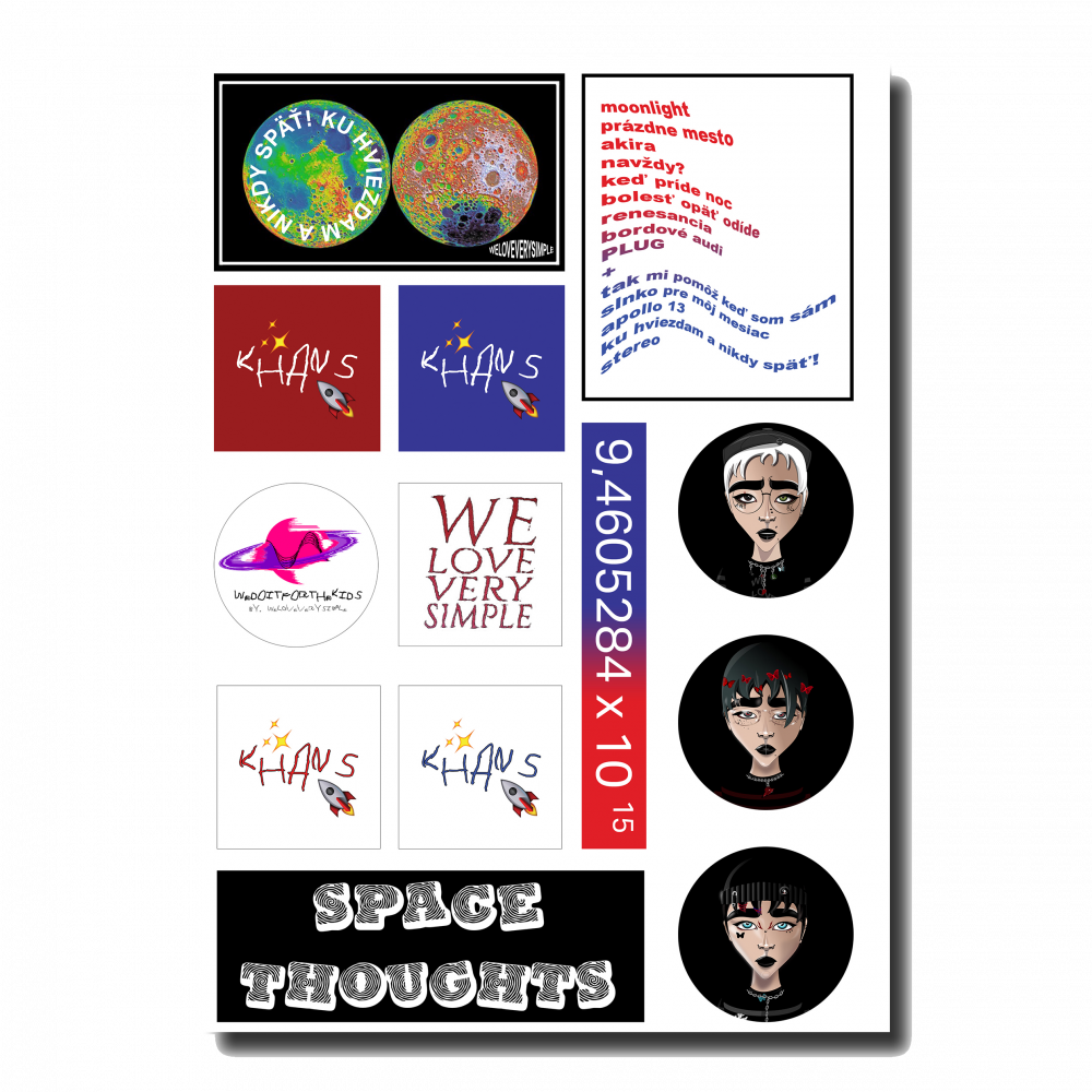 Khans Stickers