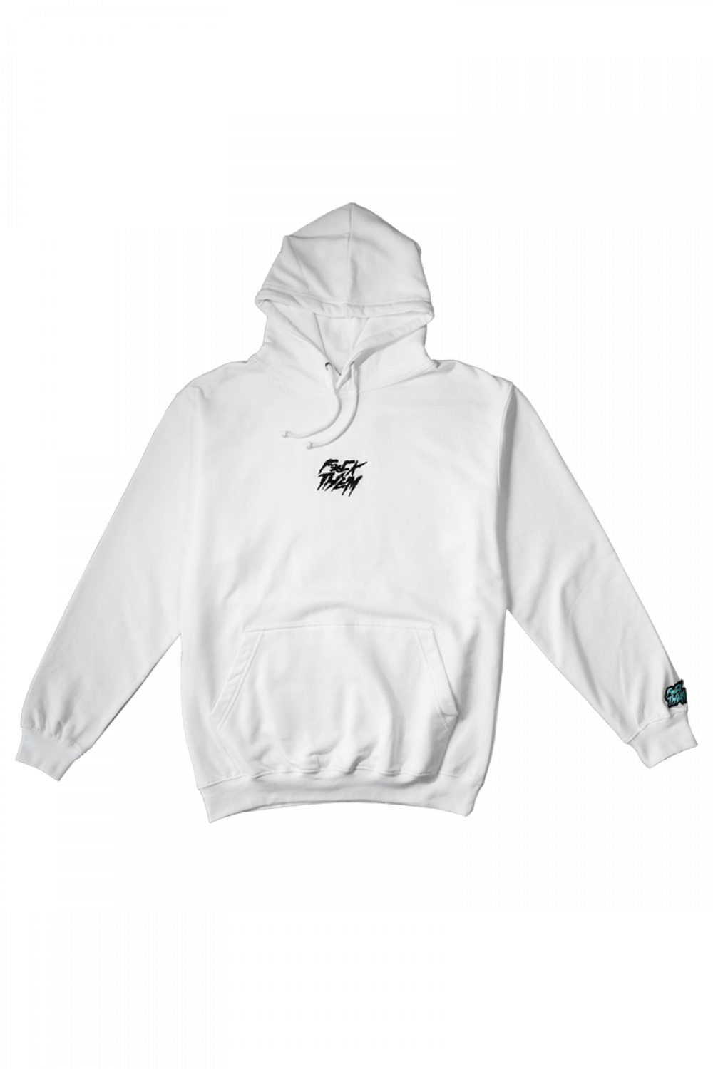 Basic white hoodie