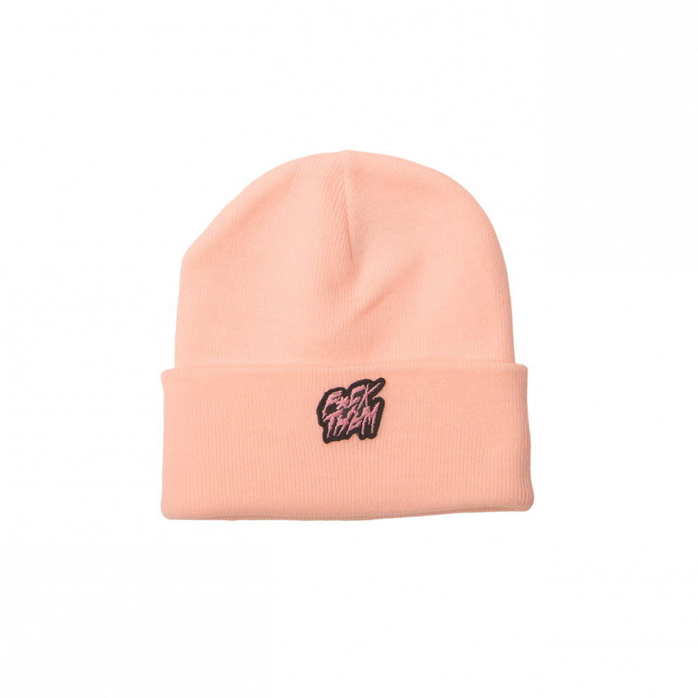 Beanie Pastel  / Old pink logo