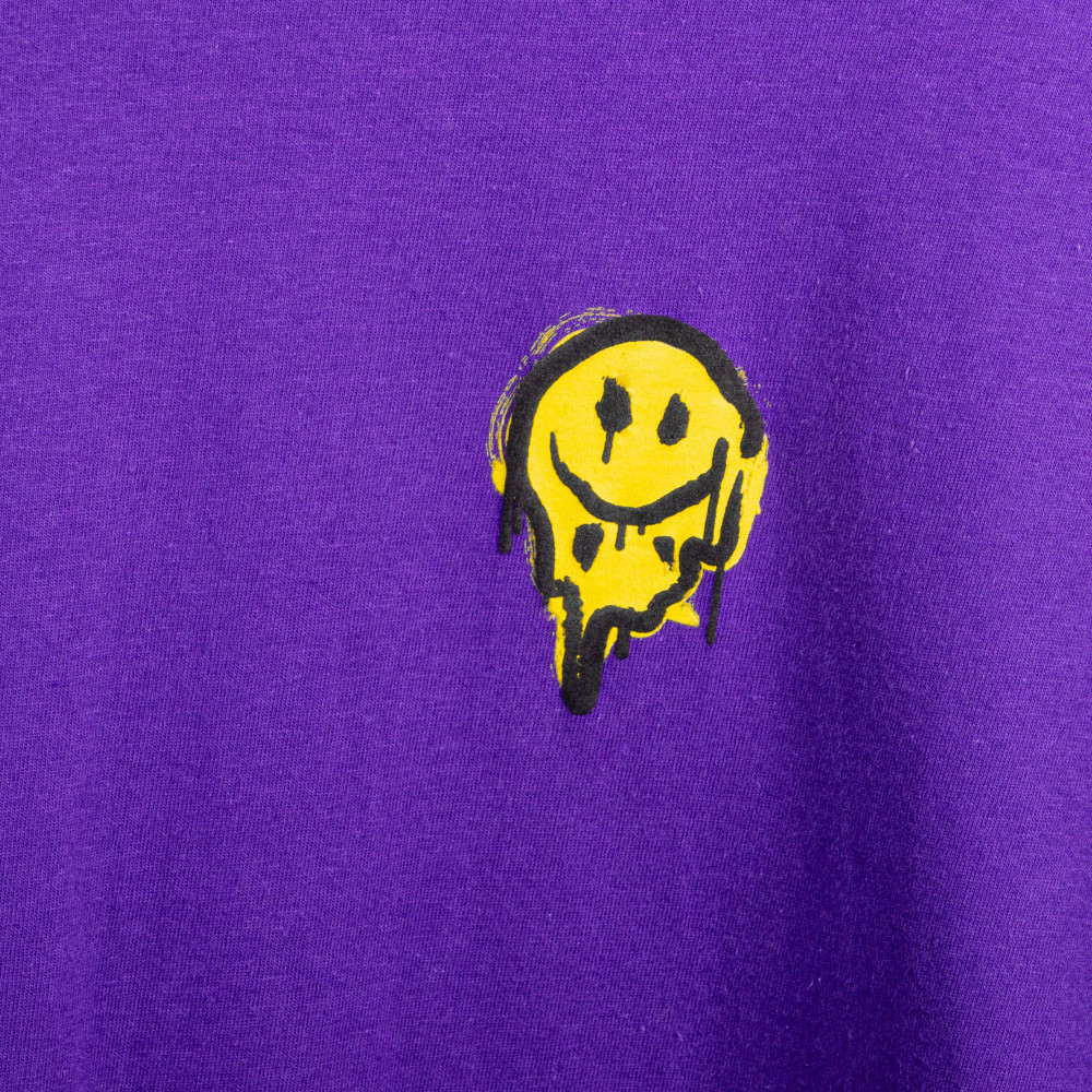 Smiley, purple