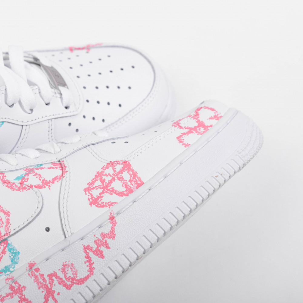 Boty Nike Air Force 1 Low custom “WAX”