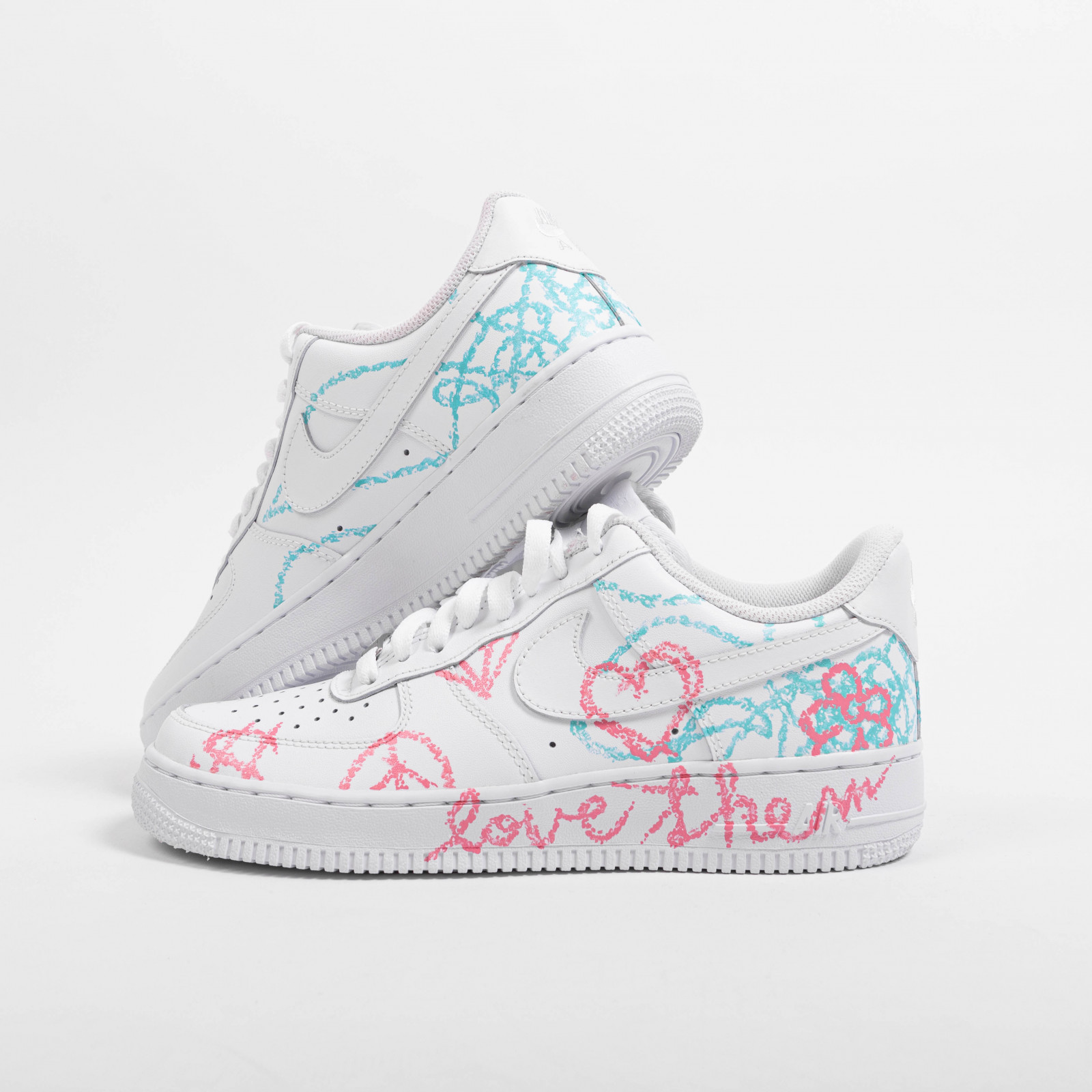 Boty Nike Air Force 1 Low custom “WAX”