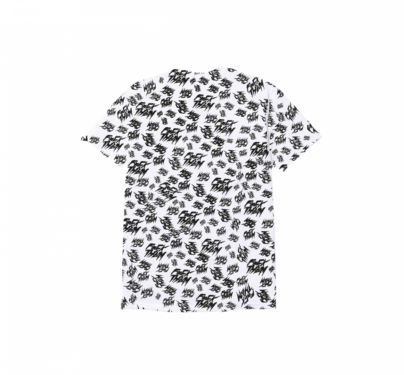 All over print Tee, White