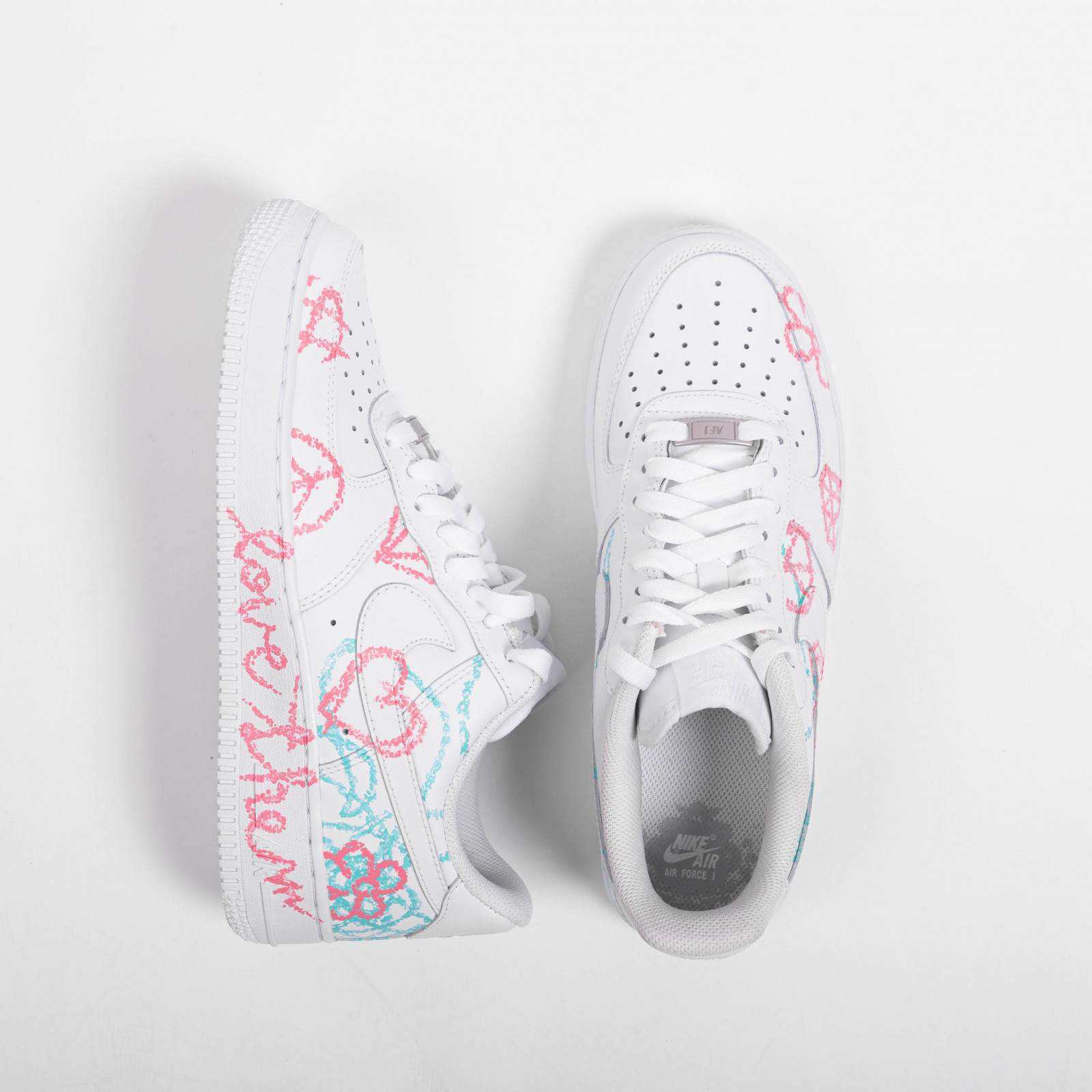 Boty Nike Air Force 1 Low custom “WAX”